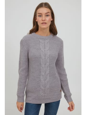 Oxmo Strickpullover in grau