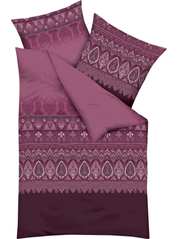 kaeppel Mako-Satin Bettwäsche in burgund