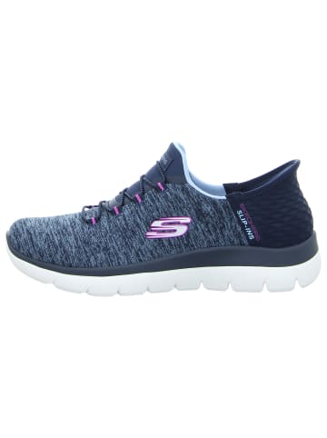 Skechers Slipper in blau