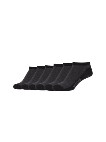 Mustang Sneakersocken 6er Pack casual in Schwarz