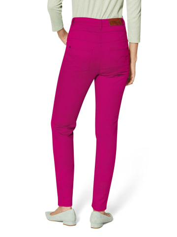 MADELEINE Highwaist-Jeans aus Power-Stretch in orchidee