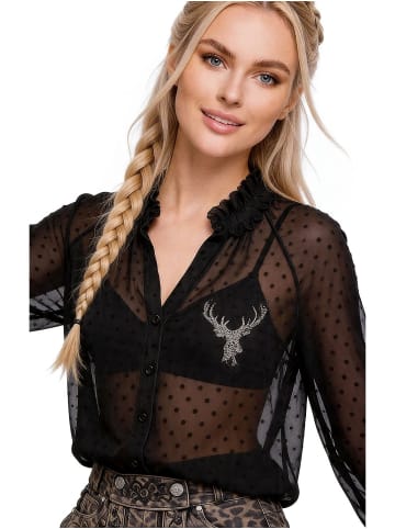 Hangowear Bluse BERLINDE in schwarz