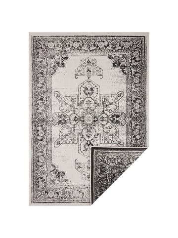 NORTHRUGS In- & Outdoor Wendeteppich Borbon Schwarz