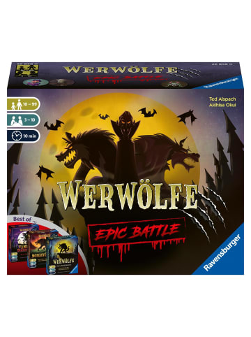 Ravensburger Ravensburger 26858 - Werwölfe - Epic Battle, Best-of der Spielereihe für 3-10...