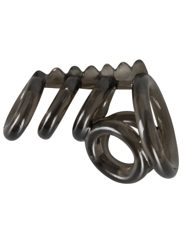 Bad Kitty Penis- und Hodenring P*nis/Hodenring in schwarz