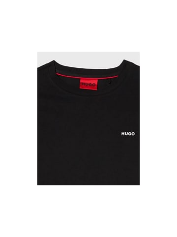 Hugo Boss Rundhals Langarmshirt für Herren in schwarz
