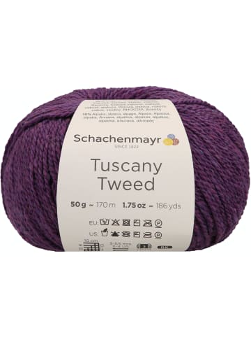 Schachenmayr since 1822 Handstrickgarne Tuscany Tweed, 50g in Violett