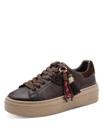 Tamaris Schnürschuhe in braun