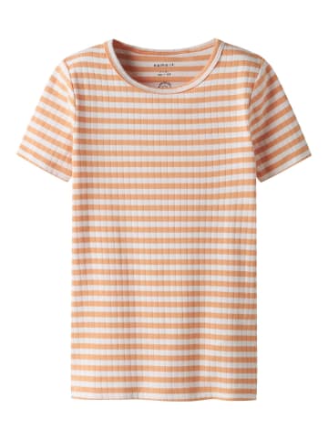 name it T-Shirt in Orange Chiffon