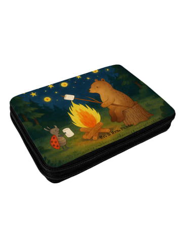 Mr. & Mrs. Panda Federmäppchen Bär & Marienkäfer Lagerfeuer Desi... in Weiß