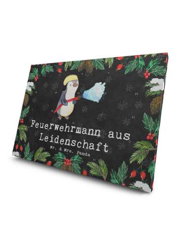 Mr. & Mrs. Panda Advents-Teekalender Feuerwehrmann Leidenschaft ... in Kreidetafel