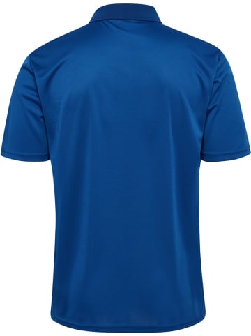 Hummel Polo "Hmlessential Polo" in Blau