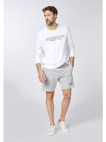 Navigator Sweatshirt in Weiß