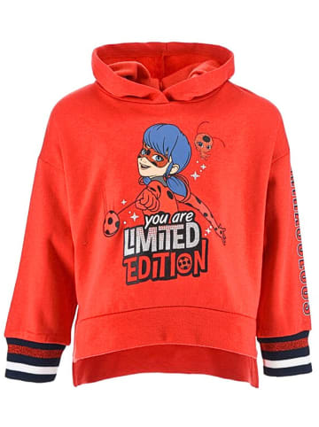 Miraculous Hoodie Miraculous Ladybug mit Glitzer in Rot