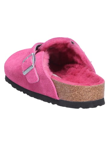 Birkenstock Tieffußbett Pantolette in rosa/pink