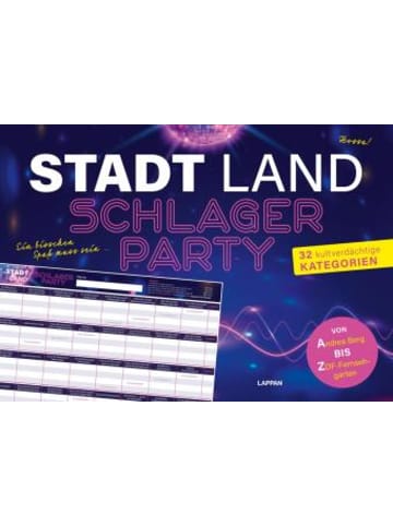 LAPPAN Buch - Stadt, Land, Schlagerparty