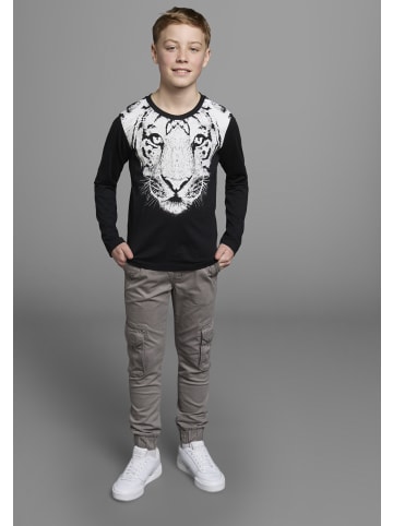 Kidsworld Langarmshirt in schwarz