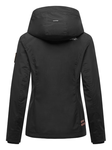 Marikoo Übergangsjacke Erdbeere in Black2