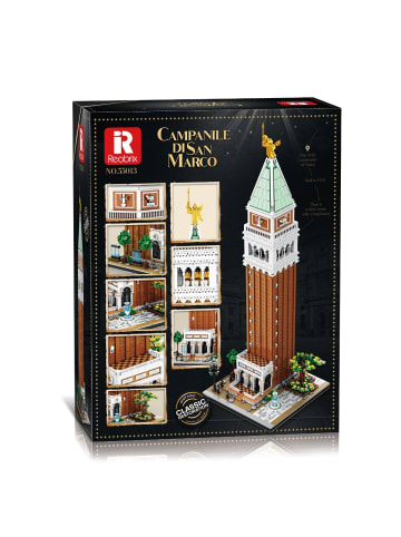 Reobrix 55013 Campanile Turm Klemmbaustein Set 3903 Teile