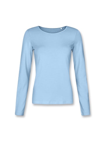 Eve in Paradise Basic-Longsleeve Dolly in Cashmere Blue