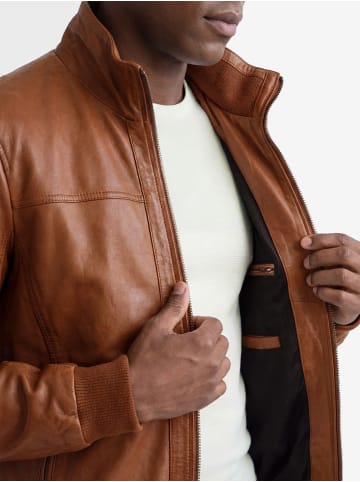 Nils Sundström Jacke in cognac