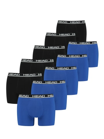 HEAD Boxershorts 10 er Pack Boxer in 021 - blue / black