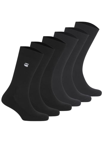 G-Star Socken 6er Pack in Schwarz/Dunkelblau
