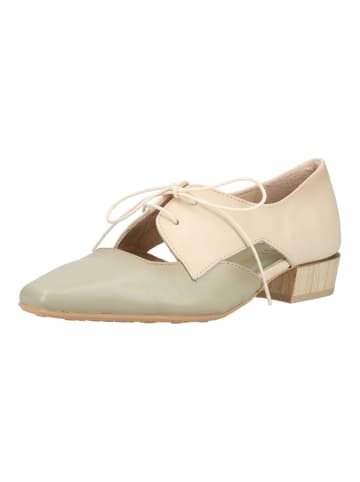 Hispanitas Halbschuhe in Beige/Grün