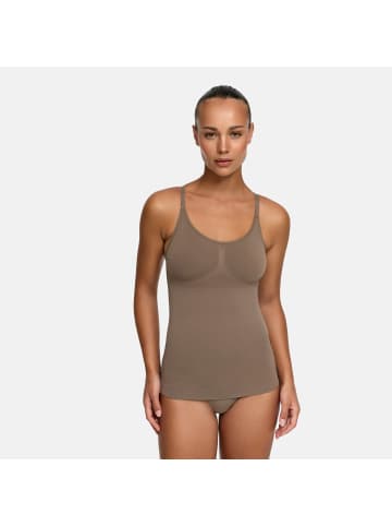 CFAB Figurformendes Unterhemd in Taupe