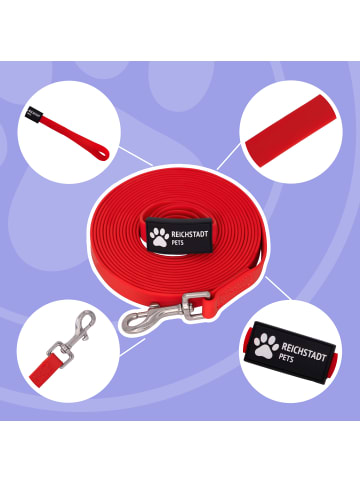 Reichstadt Reichstadt  RS Pets Führleine PVC 25RSP086 Red 5m
