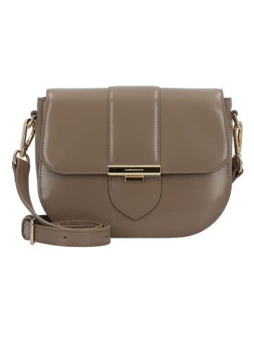 Lancaster Gelato Ily Umhängetasche Leder 22 cm in taupe