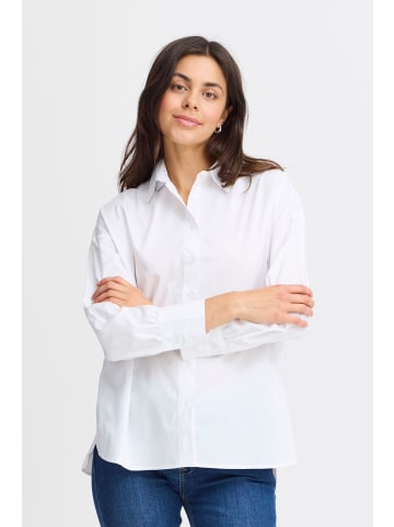 Fransa Langarmbluse FRZASHIRT SH 8 20611864 modische Bluse in weiß