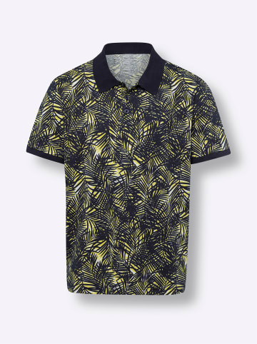 Sieh an! Poloshirt in marine-bedruckt