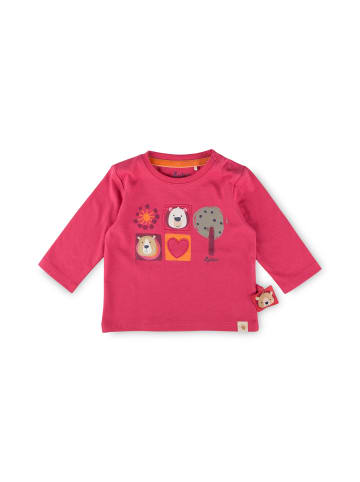 Sigikid Langarmshirt Fancy Forest in Pink