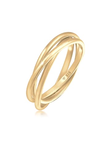 Elli Ring 925 Sterling Silber in Gold