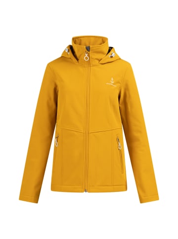 DreiMaster Maritim Softshelljacke in Senf