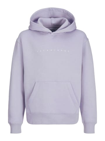 JACK & JONES Junior Kapuzensweatshirt JJESTAR JJ SWEAT HOOD JNR in languid lavender