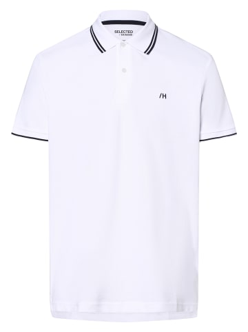 Selected Poloshirt SLHDante in weiß