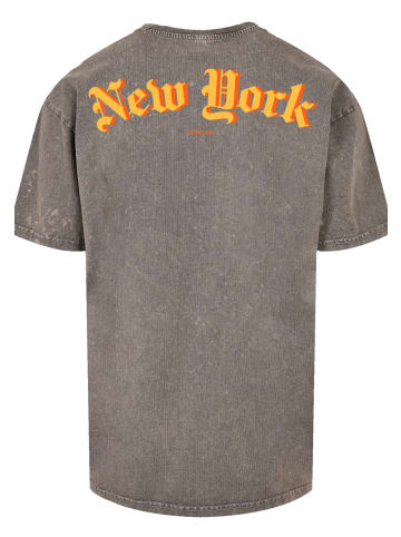 F4NT4STIC Herren Oversize T-Shirt New York in Asphalt