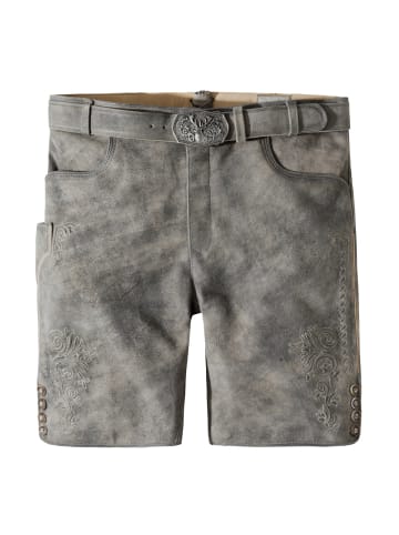 Stockerpoint Lederhose Alois2 in grau