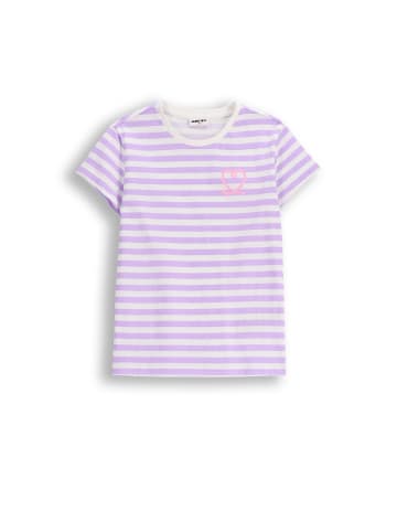 MOKIDA Baumwoll-t-shirt mit kurzen Ärmeln in violett