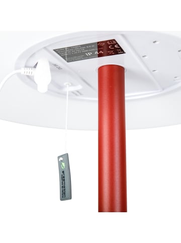 greemotion LED-Stehleuchte Outdoor, rot