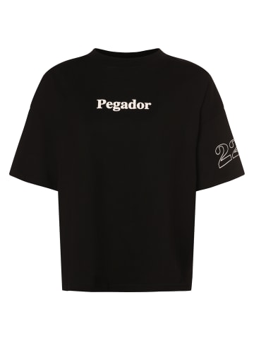 PEGADOR T-Shirt Habo in schwarz
