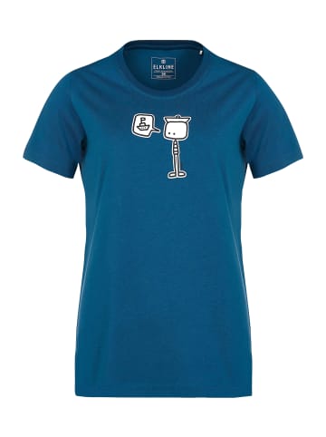 elkline T-Shirt Seemaen in blue coral