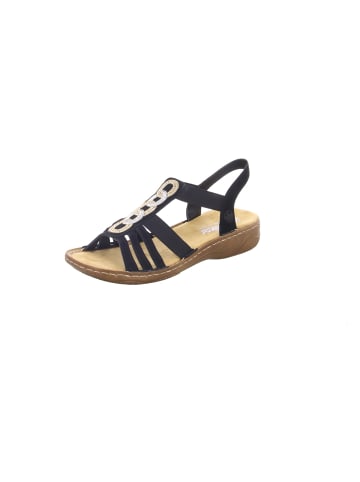 rieker Riemchen Sandalen für Damen in schwarz