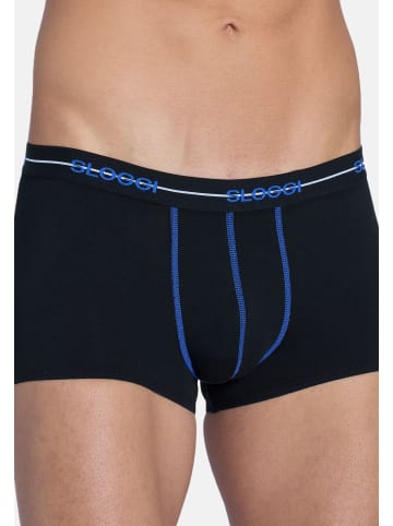 Sloggi Hipster Short / Pant Start in Hellblau / Dunkelblau