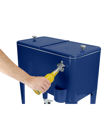 Beachtrekker Kailua Cooler - Kühlbox, Kühlwagen, Getränkekühler, Blau