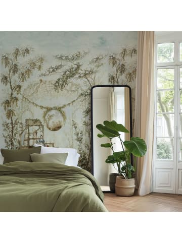 WALLPAPERS4BEGINNERS Tapete Rokoko in Blau - (W) 180 × (L) 260 cm