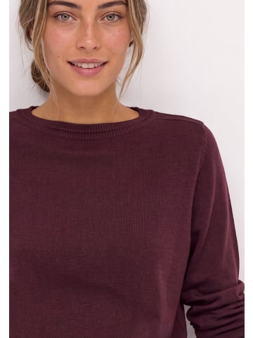 Street One Strickpullover in aubergine - 0004