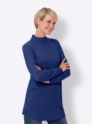 Sieh an! Pullover in royalblau